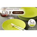 食器 グラス 大皿 波佐見焼 しのぎ 大皿5枚セット