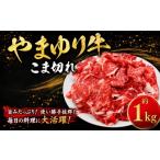 牛肉 やまゆり牛 小間切れ 約1000g