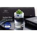 花 苗木 美濃焼 SaiSui Blue 花伊万里