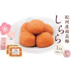 ふるさと納税 加工品等 梅干 和歌山県 上富田町 紀州産南高梅 梅干し しらら 1kg 減塩 梅干 塩分5% 中田食品 和歌山 紀州南高梅 南高梅 梅干し 梅干 梅 うす塩…