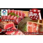 牛肉 焼肉 バーベキュー 牛 豚 鰹 満喫セットA