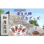 地域のお礼の品 3-166 蒲生氏郷記念品グッズセット