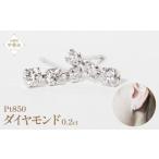 アクセサリー ピアス プラチナ 0.20ct