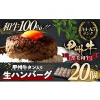 牛肉 旨み 牛タン入り本格ハンバーグ20個
