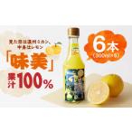果汁飲料 みかん 味美 果汁100% 300ml×6本