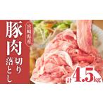 ふるさと納税 豚肉 宮崎県 宮崎市 宮崎県産豚肉切り落とし 合計4.5kg_M144-019