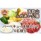 体験チケット 高取山ふれあい公園 バーベキュー体験セット