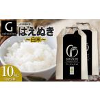ふるさと納税 米 はえぬき 山形県 鶴岡市  令和7年産 新米 Gセレクション はえぬき 白米 10kg(5kg×2袋) 山形県鶴岡市産　株式会社グラノフ 白米