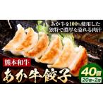 熊本和牛 あか牛 餃子 40個