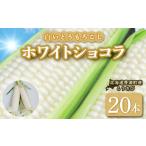 とうもろこし ホワイトショコラ 白いとうもろこし 20本
