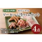 豚肉 セット オリジナルソーセージ 生ハムセット