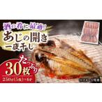 ふるさと納税 干物 アジ 長崎県 大村市 あじの開き 一夜干し 合計30枚 / アジ 鯵 あじ 干物 ひもの 一夜干し ひらき アジの開き / 大村市 / 株式会社ナガス…