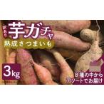 野菜類 サツマイモ 芋ガチャ訳あり 熟成さつまいも3kg_