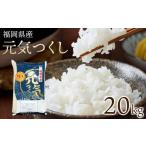 米 令和7年産 産ブランド米 元気つくし 白米 20kg
