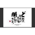 絵画 ID-7. 書道家もーちゃん もーちゃん額