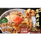 牛肉 定期便12回 牛丼の具 150g×10パック