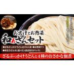 うどん 生 半生めん 和ぁさんセット ざるぶっかけうどんと4…