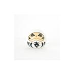 木工品 竹工品 幸福だるま 白 1体 1293211