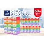 ショッピング箱 ふるさと納税 栃木県 小山市 クラリスボックスティッシュ60箱(1箱220組(440枚))(5個入り×12セット)【1256759】