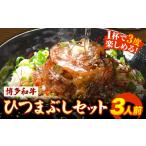 牛肉 博多和牛 ひつまぶし セット 3人前