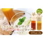 加工品等 完熟南高梅の無添加梅シロップ