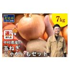 ふるさと納税 野菜類 玉ねぎ 北海道 北見市 2025年12月中お届け 北見市産 たまねぎとじゃがいもセット 約7kg ( 野菜 たまねぎ 玉ねぎ タマネギ 玉葱 ジャガイ…