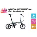 ふるさと納税 大阪府 泉佐野市 DAHON INTERNATIONAL tbm Smoke Gray