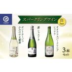 ふるさと納税 ワイン スパークリングワイン 山形県 - スパークリングワイン 3種類 3本セット サントネージュ 嘉シャルドネ シャララ 白 F2Y-3813