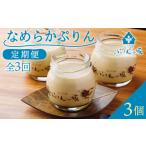 菓子 プリン 定期便 全3回 毎月1回 白川郷