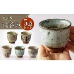 食器 グラス 湯呑 宸山窯 湯呑み 5点セット