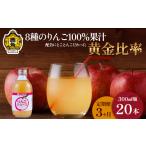 果汁飲料 りんご 定期便 3ヵ月 木村さんちの葉取らずりんご…