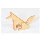 玩具 木製 動物パズル kitakitsune