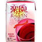 楽園 ワインミニパック 赤 180ml