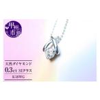 アクセサリー ネックレス 天然 ダイヤ 一粒