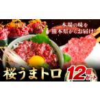 馬肉 桜うまトロ12個セット ネギトロ UBUYAMAPLACE