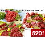 馬肉 鮮馬刺し 3種ブロックセット 赤身 ロース
