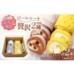 ケーキ カステラ ロールケーキ 2種セット