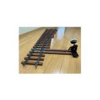 伝統技術 ミニ鉄道パーツ 合成枕木製4番片開き分岐器