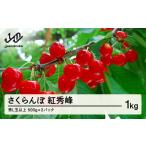 ふるさと納税 果物類 さくらんぼ 山形県 山辺町 《先行予約》 山形県産 さくらんぼ 紅秀峰 バラパック詰 秀 L玉以上 1kg (500g×2) 2025年6月下旬から順次発…