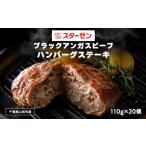 ふるさと納税 肉 ハンバーグ 千葉県 山武市 ブラックアンガスビーフハンバーグステーキ 110g×20個 ふるさと納税 ハンバーグ お肉 ステーキ 牛肉 ブラックアン…