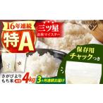 米 さがびより 全3回定期便 もち米セット