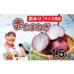 ふるさと納税 徳島県 阿波市 訳あり 玉ねぎ 赤玉ねぎ 約1.5kg 不揃い サイズ ミックス たまねぎ 玉葱 ケルたまルビー 野菜 オニオン サラダ 焼肉 BBQ バーベキ…