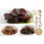 野菜類 きのこ 生キクラゲ 詰め合わせ 全4種 計8袋