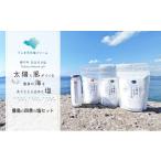 加工品等 塩 天日塩 しお 豊島 4種セット 春しお