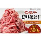 ふるさと納税 牛肉 長崎県 壱岐市  全2回定期便 壱岐牛切り落とし 500g JBO118 26000 26000円
