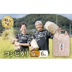 米 コシヒカリ 6回 定期便 令和8年産 5kg