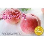 ふるさと納税 もも 福島県 白河市  2026年出荷分先行予約 明治から続く果樹園の桃「あかつき」2kg（玉数おまかせ） 桃 モモ もも 果物 くだもの フルーツ 福島…
