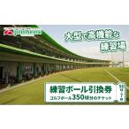 ゴルフ場利用券 ゴルフ場 練習 ボール 350球