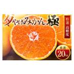 ふるさと納税 果物類 みかん 愛媛県 八幡浜市  甘みが濃縮されたみかん 愛媛で育った夕やけみかん 極 20kg(小玉) H49-30 1508884