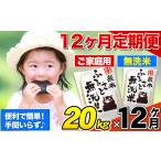 無洗米 *熊本地震復興支援* 12ヶ月定期便